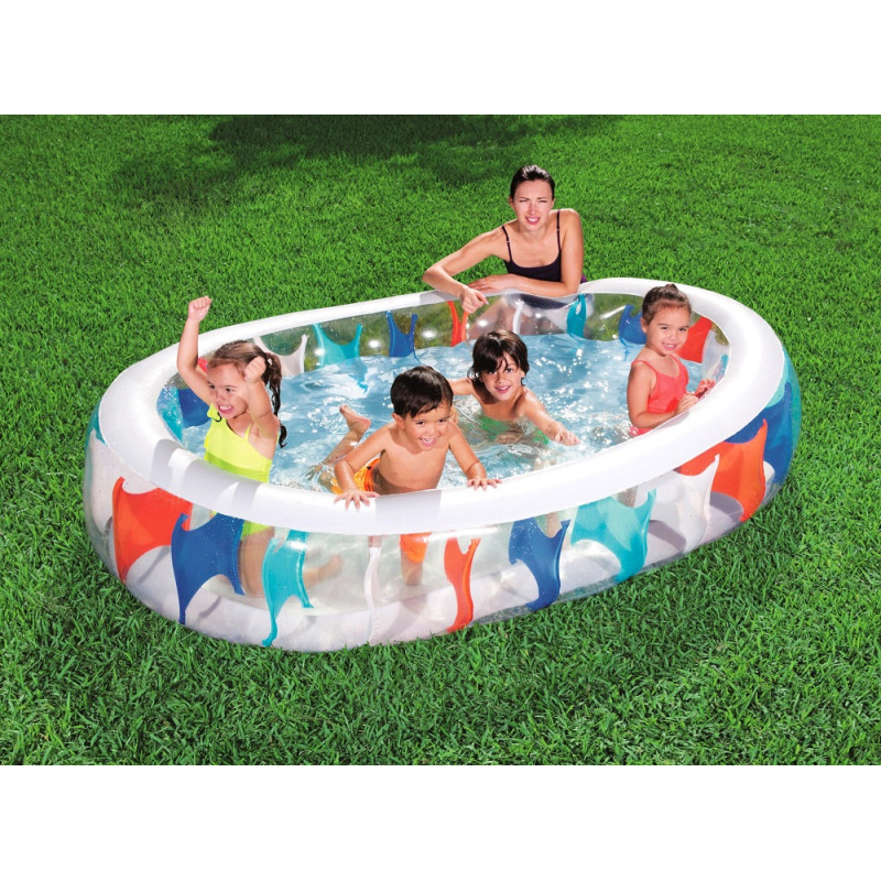 54066 DUŻY DMUCHANY BASEN BESTWAY 229x152x51cm