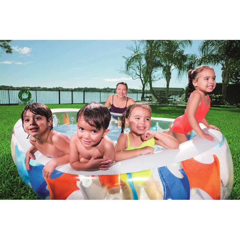 54066 DUŻY DMUCHANY BASEN BESTWAY 229x152x51cm