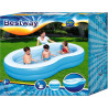 54117 DUŻY DMUCHANY BASEN BESTWAY 262x157x46cm