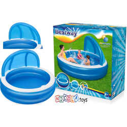 54337 WIELKI 242cm DMUCHANY BASEN WANIENKA BESTWAY