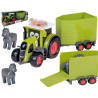 5444 TRAKTOR CLAAS AXION 870 + PRZYCZEPA DLA KONI