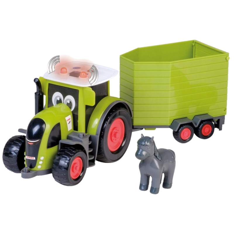 5444 TRAKTOR CLAAS AXION 870 + PRZYCZEPA DLA KONI