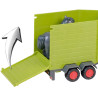 5444 TRAKTOR CLAAS AXION 870 + PRZYCZEPA DLA KONI