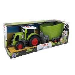 5444 TRAKTOR CLAAS AXION 870 + PRZYCZEPA DLA KONI