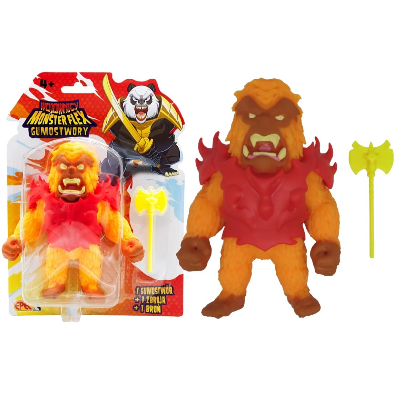 5609 WOJOWNICY MONSTERFLEX GUMOSTWORY OGNISTA BESTIA Z TOPOREM