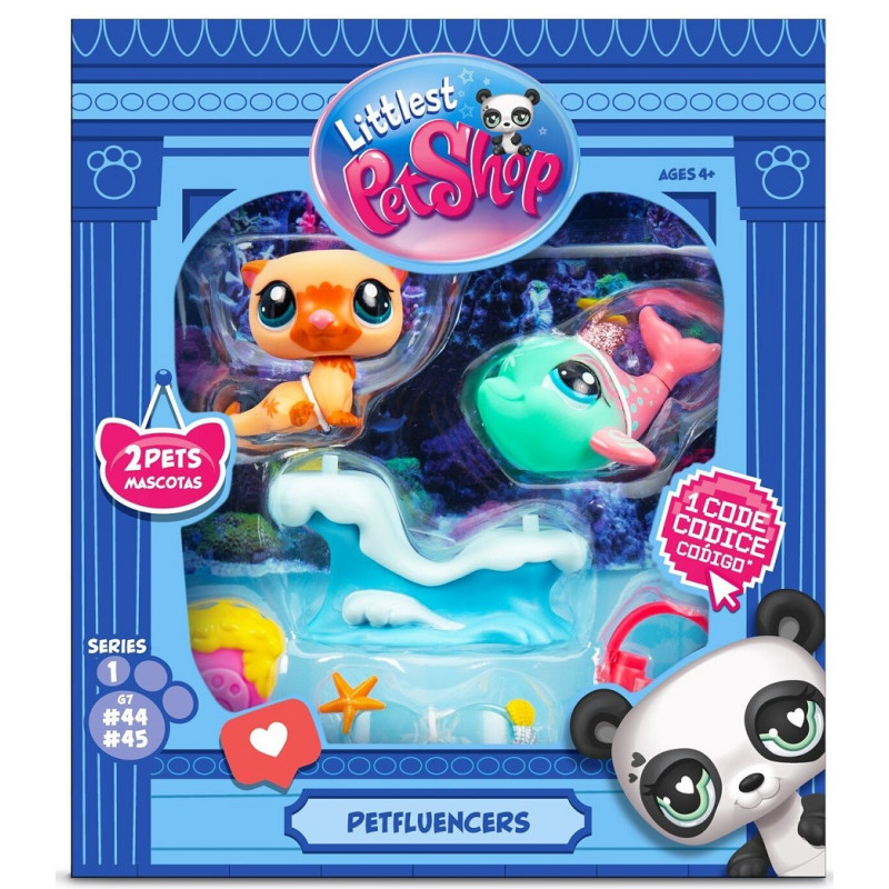 5615 ZESTAW 2 FIGUREK LITTLEST PET SHOP AKCESORIA