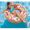 56263 KOŁO 99cm DUŻE DMUCHANE KOŁO DONUT PĄCZEK INTEX