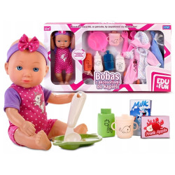 5690 LALKA BOBAS NATALIA + AKCESORIA DO KĄPIELI