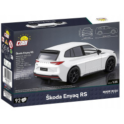5757 KLOCKI COBI SAMOCHÓD AUTO SKODA ENYAQ RS