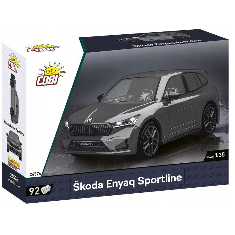 5764 KLOCKI COBI SAMOCHÓD AUTO SKODA ENYAQ SPORTLINE