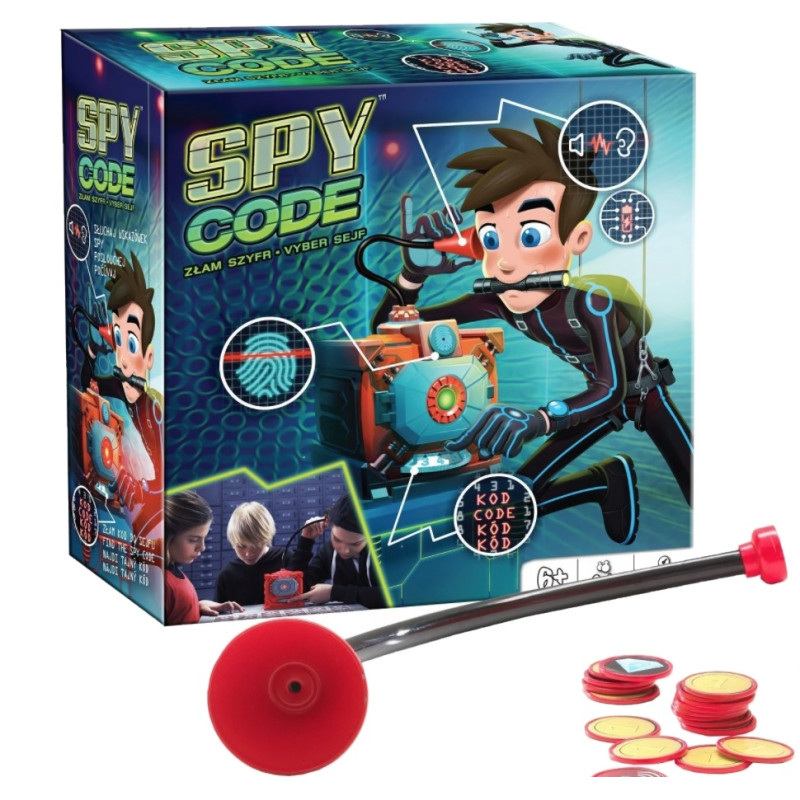 5764 LOGICZNA GRA RODZINNA SPY CODE- ZŁAM SZYFR