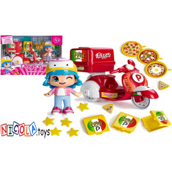 5810 ZESTAW PINYPON CITY SKUTER PIZZERIA