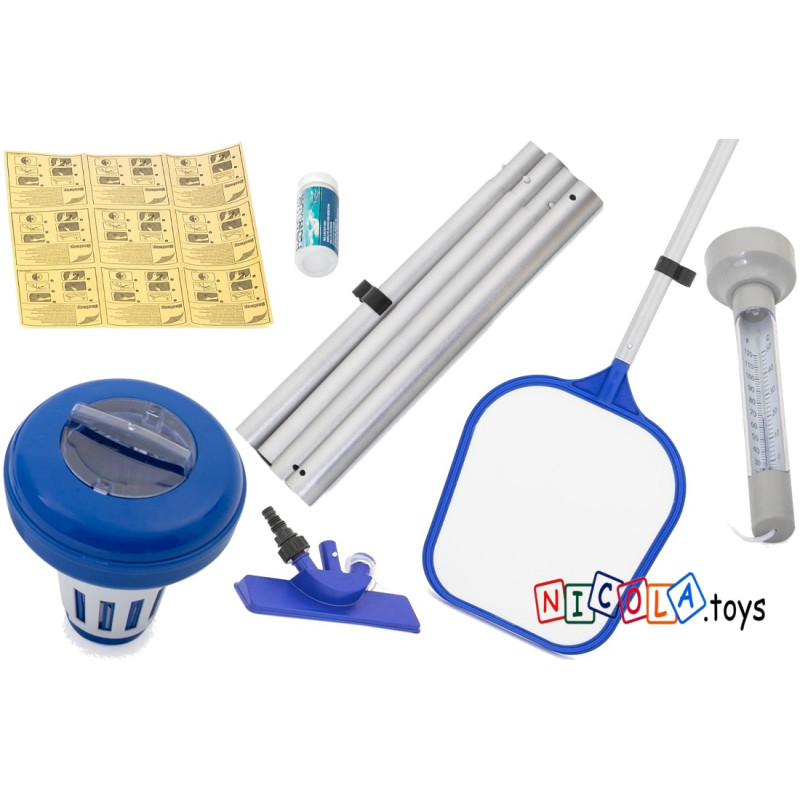 58195 KOMPLETNY ZESTAW CZYSZCZĄCY BASEN BESTWAY 