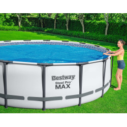 58242 POKRYWA 356cm FOLIA SOLARNA BASENOWA BESTWAY