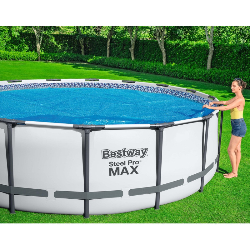 58242 POKRYWA 356cm FOLIA SOLARNA BASENOWA BESTWAY
