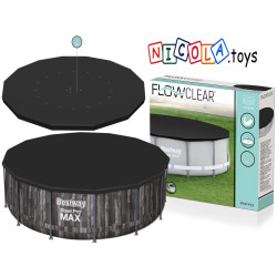 58248 POKRYWA 427cm PLANDEKA FOLIA BASEN BESTWAY 