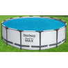 58252 POKRYWA 417cm FOLIA SOLARNA BASENOWA BESTWAY 
