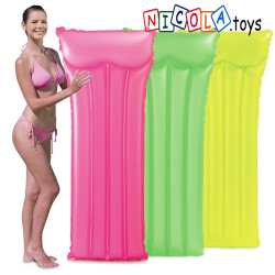 59717 MATERAC 183cm DMUCHANY MATERAC NEON PŁYWANIA INTEX 