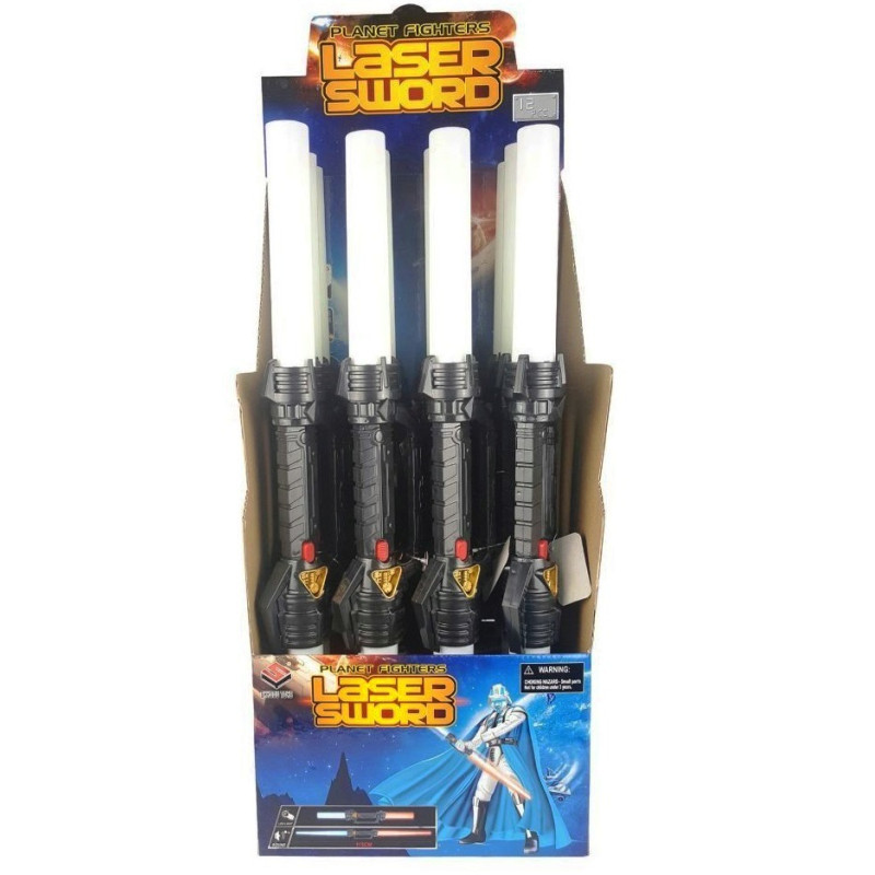 5983 MIECZ 115cm MIECZ ŚWIETLNY KOLOROWY Z DŹWIEKIEM