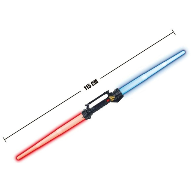 5983 MIECZ 115cm MIECZ ŚWIETLNY KOLOROWY Z DŹWIEKIEM