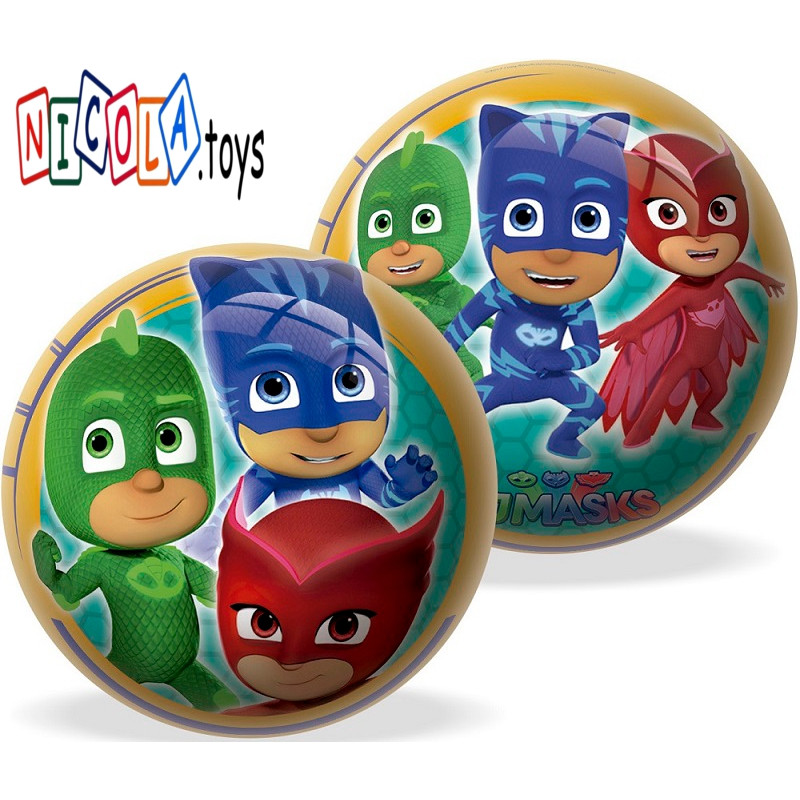 5984 DUŻA GUMOWA PIŁKA PIDŻAMERSI PJ MASKS 23cm