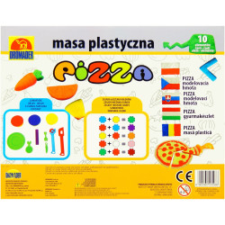 5986 PIZZA MASA PLASTYCZNA CIASTO PLASTELINA 