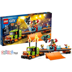 60294 KLOCKI LEGO CITY CIĘŻARÓWKA KASKADERSKA