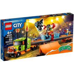 60294 KLOCKI LEGO CITY CIĘŻARÓWKA KASKADERSKA