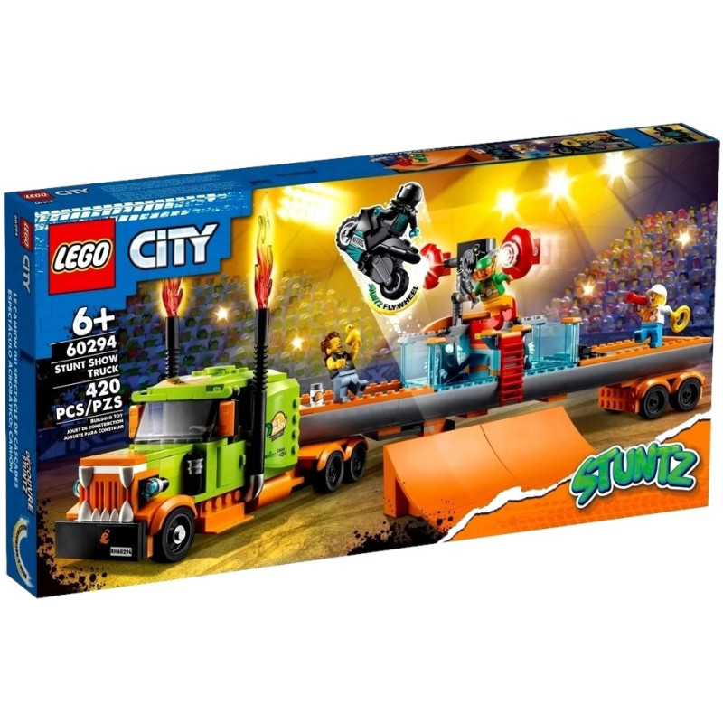 60294 KLOCKI LEGO CITY CIĘŻARÓWKA KASKADERSKA