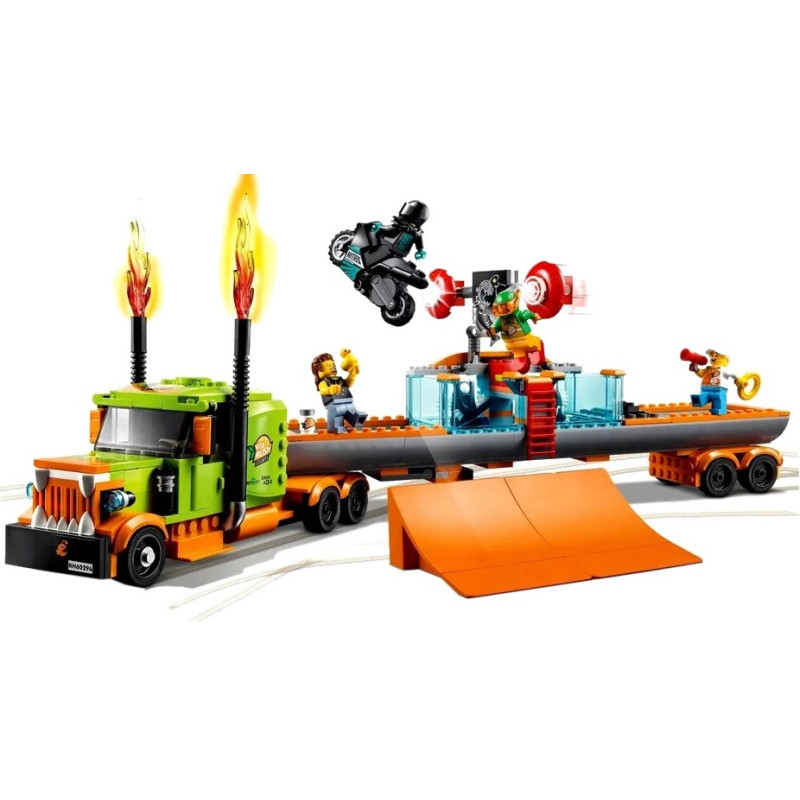 60294 KLOCKI LEGO CITY CIĘŻARÓWKA KASKADERSKA