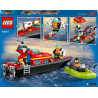 60373 KLOCKI LEGO CITY ŁÓDŹ STRAŻACKA ŁÓDKA