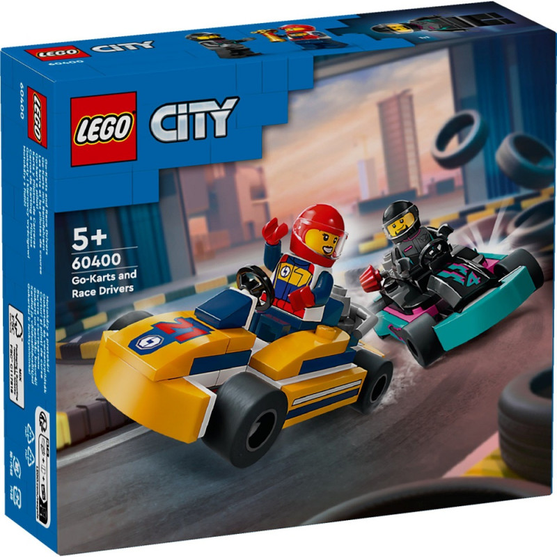60400 KLOCKI LEGO CITY GOKARTY I KIEROWCY WYŚCIGOWI