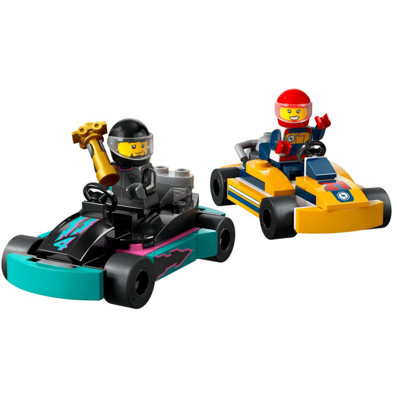 60400 KLOCKI LEGO CITY GOKARTY I KIEROWCY WYŚCIGOWI