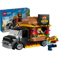 60404 KLOCKI LEGO CITY CIĘŻARÓWKA Z BURGERAMI