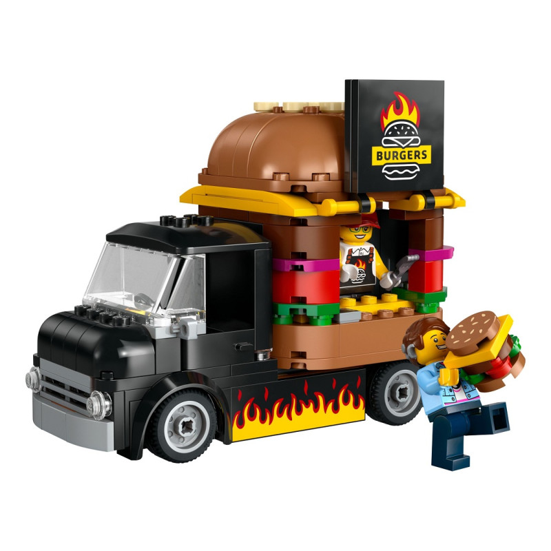 60404 KLOCKI LEGO CITY CIĘŻARÓWKA Z BURGERAMI