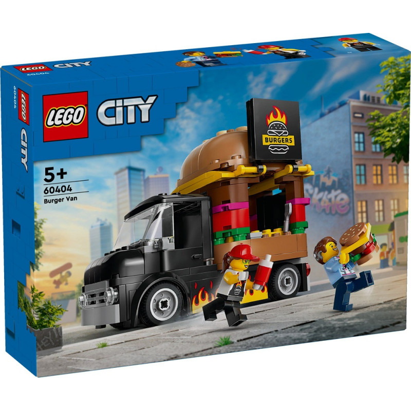60404 KLOCKI LEGO CITY CIĘŻARÓWKA Z BURGERAMI