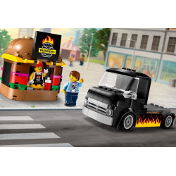 60404 KLOCKI LEGO CITY CIĘŻARÓWKA Z BURGERAMI