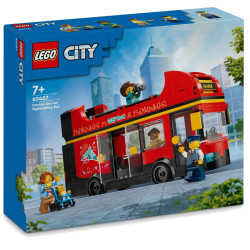 60407 KLOCKI LEGO CITY CZERWONY PIĘTROWY AUTOKAR