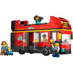 60407 KLOCKI LEGO CITY CZERWONY PIĘTROWY AUTOKAR