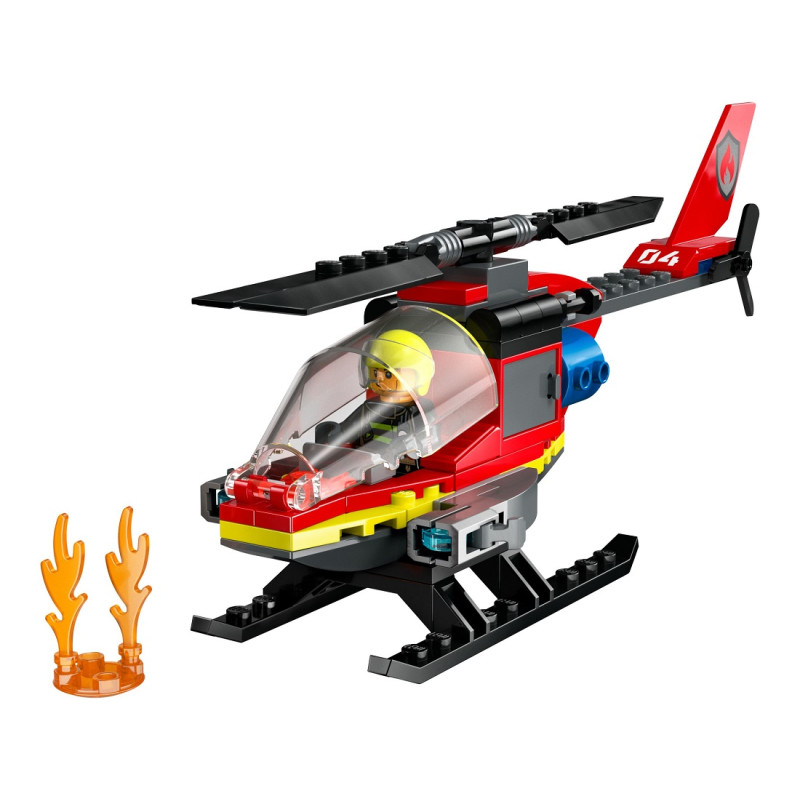 60411 KLOCKI LEGO CITY STRAŻACKI HELIKOPTER RATUNKOWY 