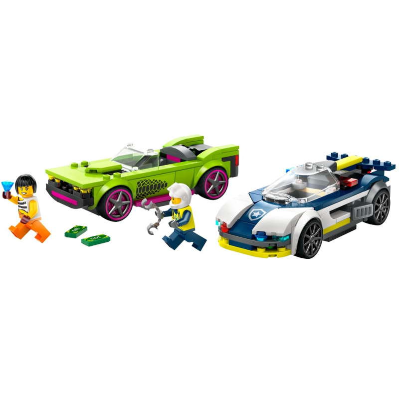 60415 LEGO CITY POŚCIG RADIOWOZU ZA MUSCLE CAREM