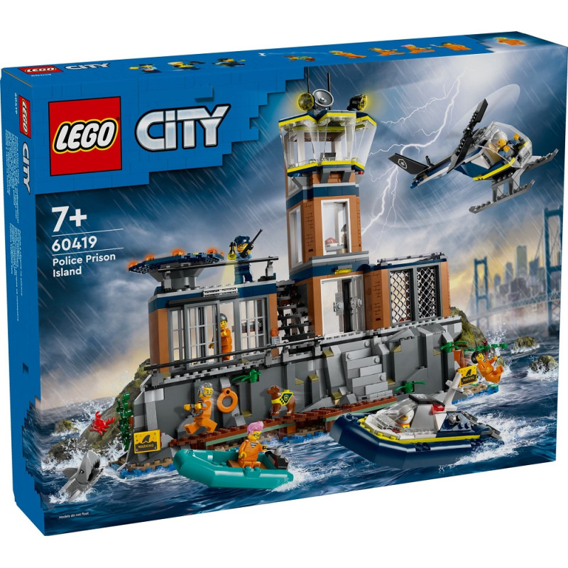 60419 KLOCKI LEGO CITY POLICJA Z WIĘZIENNEJ WYSPY