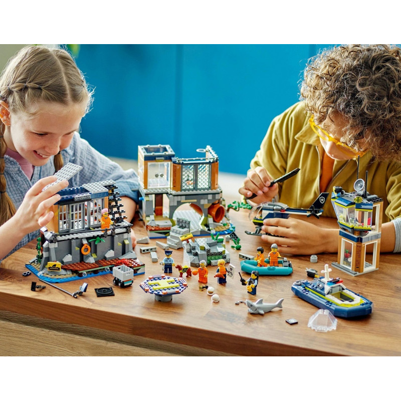 60419 KLOCKI LEGO CITY POLICJA Z WIĘZIENNEJ WYSPY