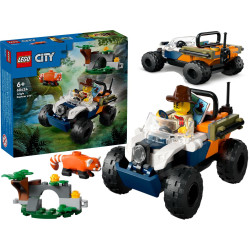 60424 KLOCKI LEGO CITY SAMOCHÓD TERENOWY QUAD BADACZA DŻUNGLI