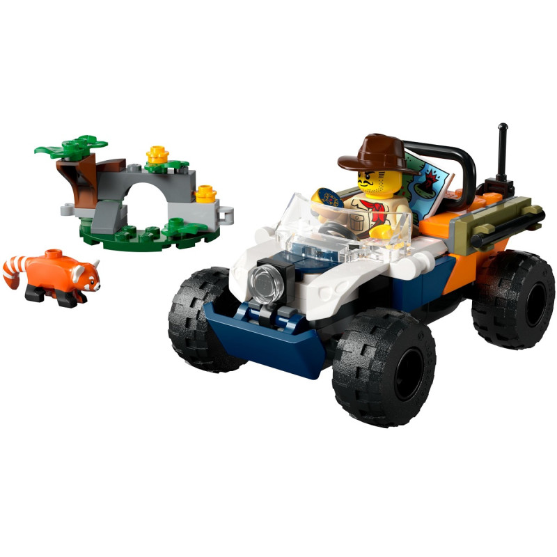 60424 KLOCKI LEGO CITY SAMOCHÓD TERENOWY QUAD BADACZA DŻUNGLI