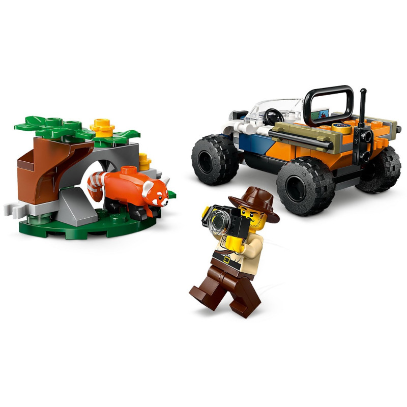 60424 KLOCKI LEGO CITY SAMOCHÓD TERENOWY QUAD BADACZA DŻUNGLI
