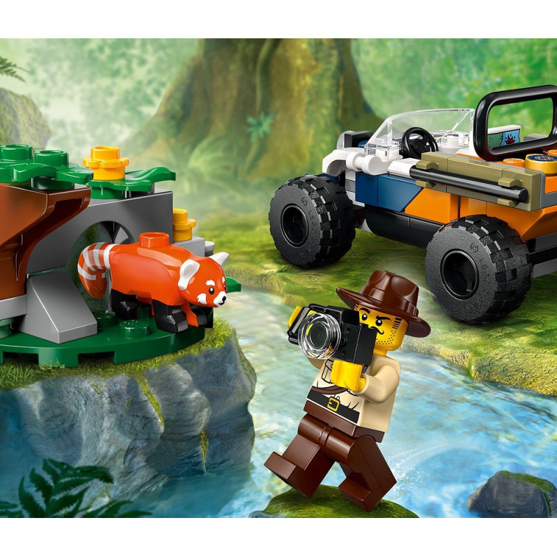 60424 KLOCKI LEGO CITY SAMOCHÓD TERENOWY QUAD BADACZA DŻUNGLI