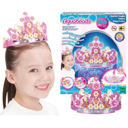 6047 KORALIKI WODNE AQUABEADS BROKATOWA KORONA