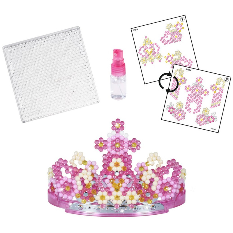 6047 KORALIKI WODNE AQUABEADS BROKATOWA KORONA