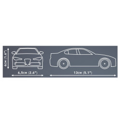 6051 KLOCKI COBI SAMOCHÓD AUTO ALFA ROMEO GIULIA QUADRIFOGLIO